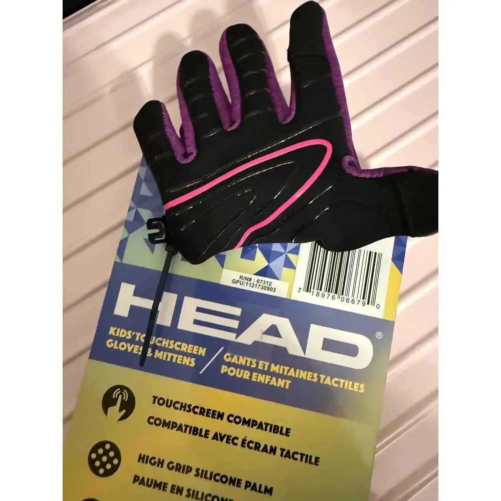 HEAD kids' touchscreen running gloves